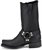 Side view of Double H Boot Mens 11 Inch Harness Boot with Side Zipper